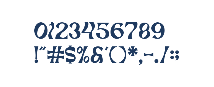 Mochaik DEMO Regular Other Characters