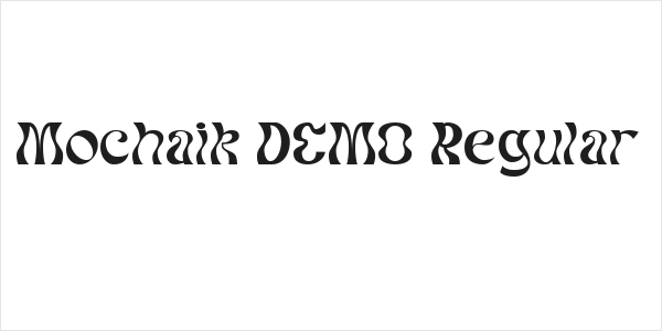 Mochaik DEMO Regular Logo