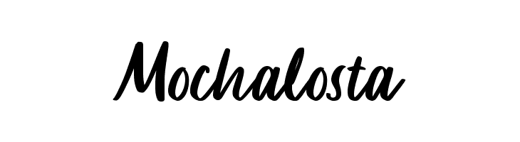 Mochalosta  フリーフォントのダウンロード