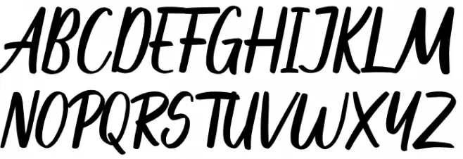 Mochalosta Fonte MAIÚSCULAS