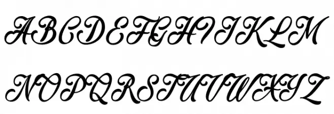 Mochary PERSONAL USE ONLY Schriftart Groß