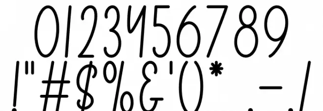 Mochi Font OTHER CHARS