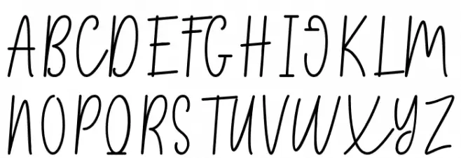 Mochi Schriftart Groß