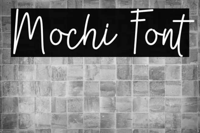 Mochi Font examples