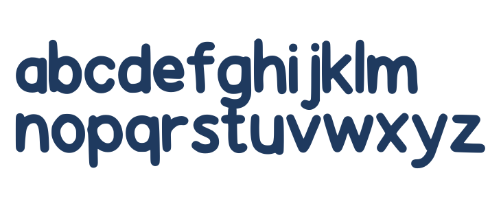 Mochibun Regular Lowercase