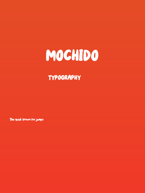 Mochido Poster