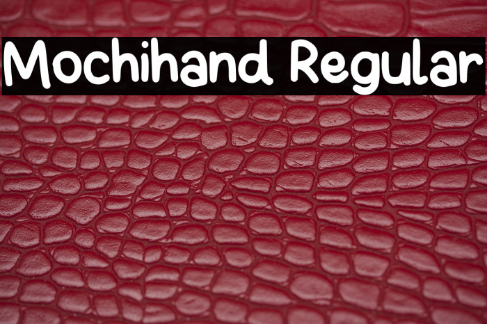 Mochihand Regular Example 3