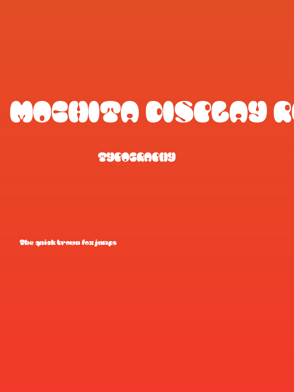 Mochita Display Regular Poster