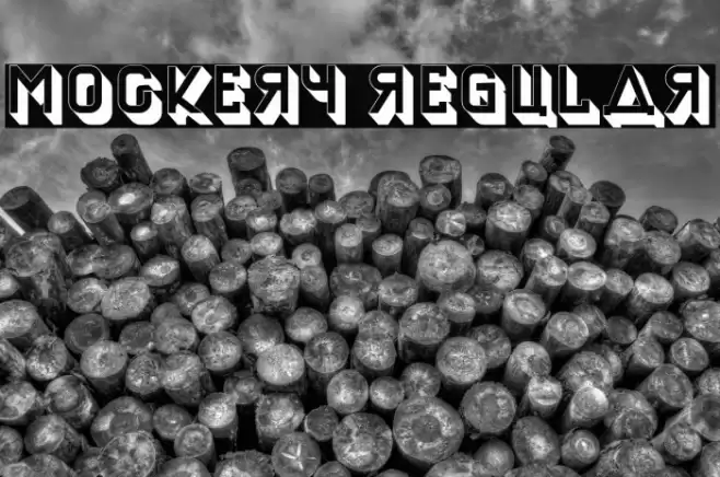 Mockery Regular Font examples