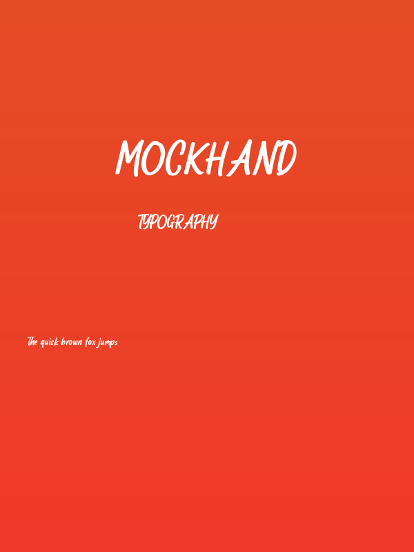 Mockhand Poster