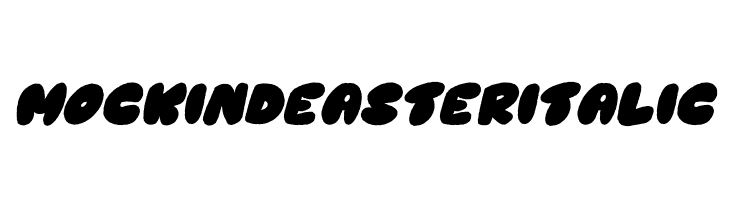 Mockind Easter Italic 