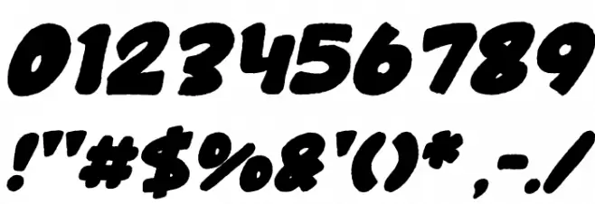 Mockind Easter Italic Font OTHER CHARS