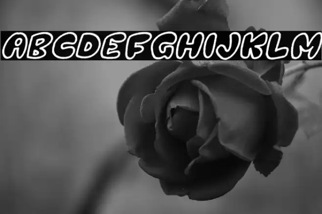 Mockind Easter Outline Italic Font examples