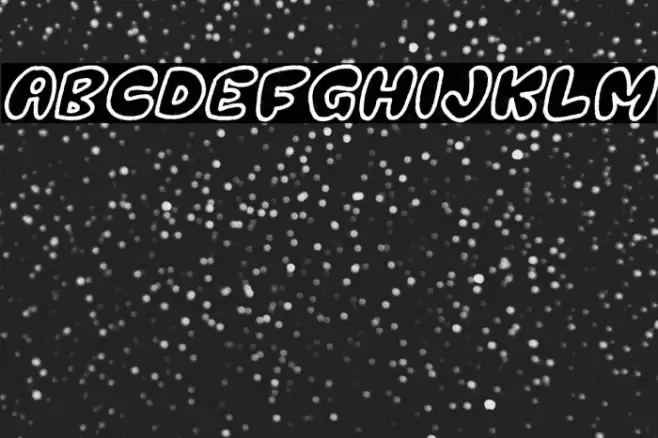 Mockind Easter Outline Italic Font examples