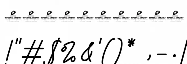 Mockine DEMO Font OTHER CHARS