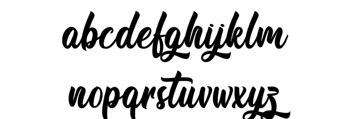 Mocking Bird - Personal Use Font LOWERCASE