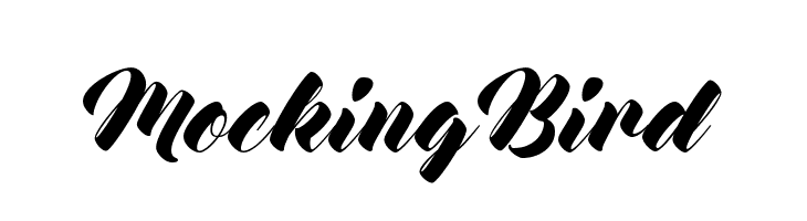 Mocking Bird फ़ॉन्ट