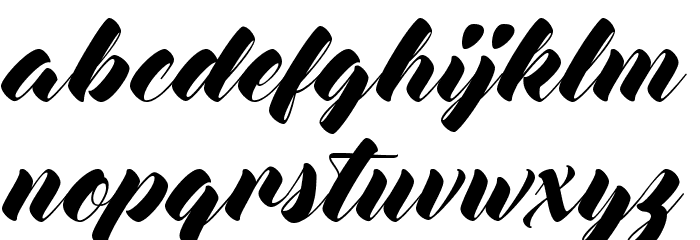 Mocking Bird Font LOWERCASE
