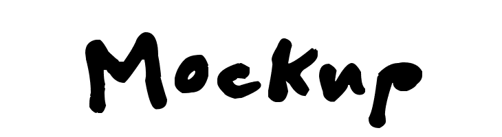 Mockup Font