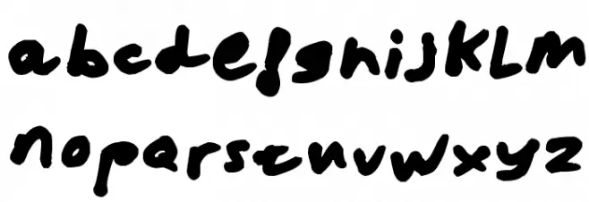 Mockup फ़ॉन्ट लोअरकेस