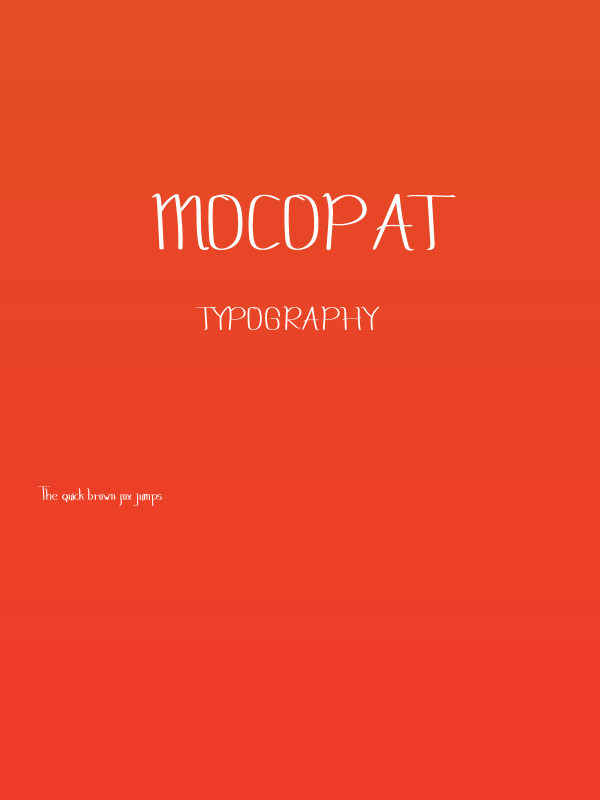 Mocopat Poster
