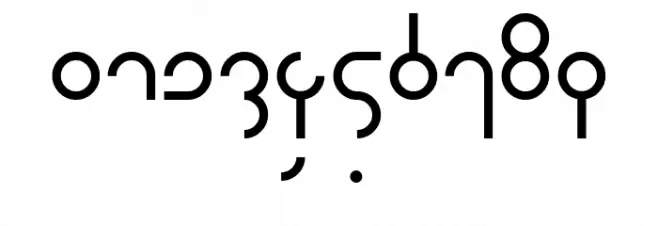 Mod Circle S Font OTHER CHARS