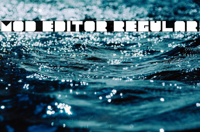 Mod Editor Regular Example 3