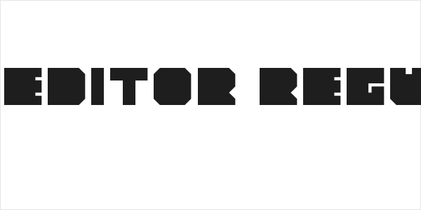 Mod Editor Regular Logo