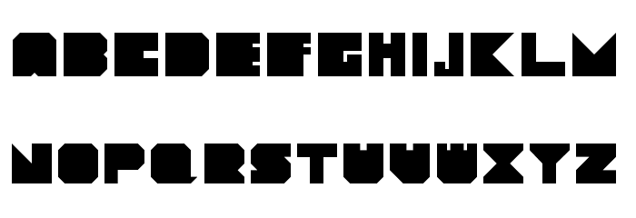 Mod Editor Regular Font LOWERCASE