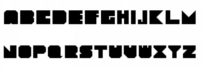 Mod Editor Regular 字体 小写