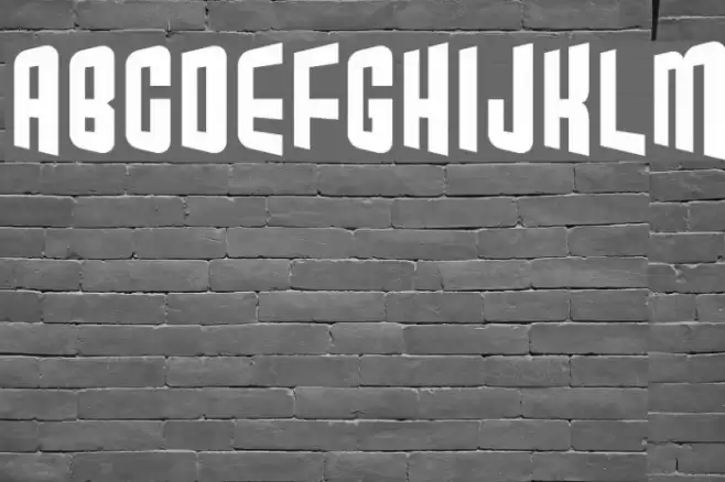 Mod Guitars Font examples
