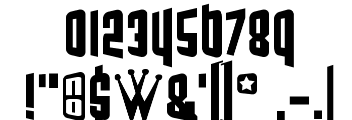 ModGuitars Font OTHER CHARS