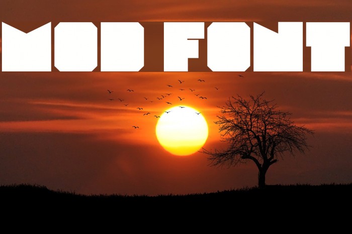 Mod Font examples