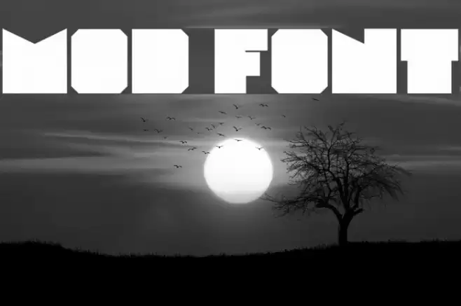 Mod Font examples