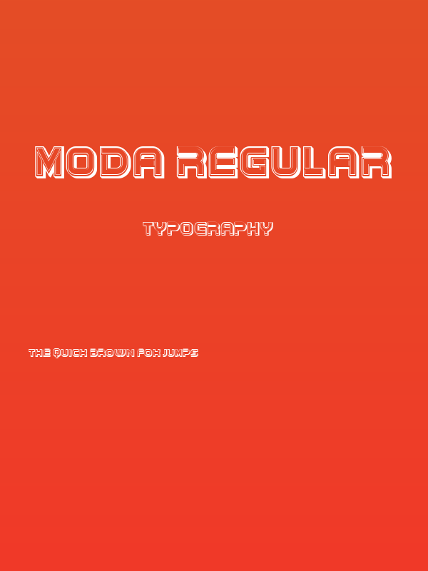 Moda Regular Poster