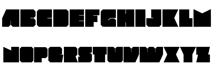 Mod Font LOWERCASE