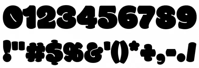 Modak Font OTHER CHARS