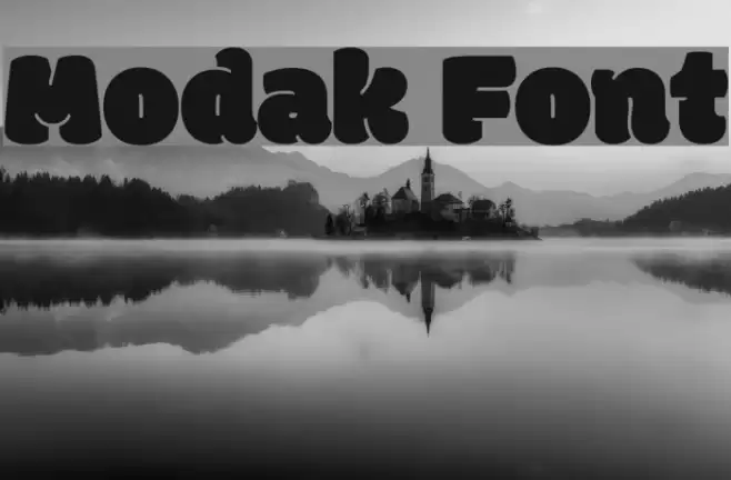 Modak Font examples