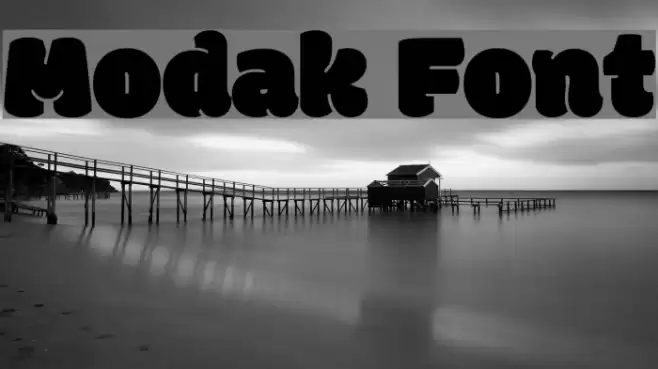 Modak Font examples