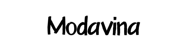 Modavina  font caratteri gratis