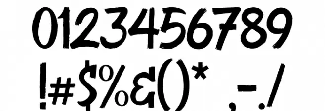 Modavina Font OTHER CHARS