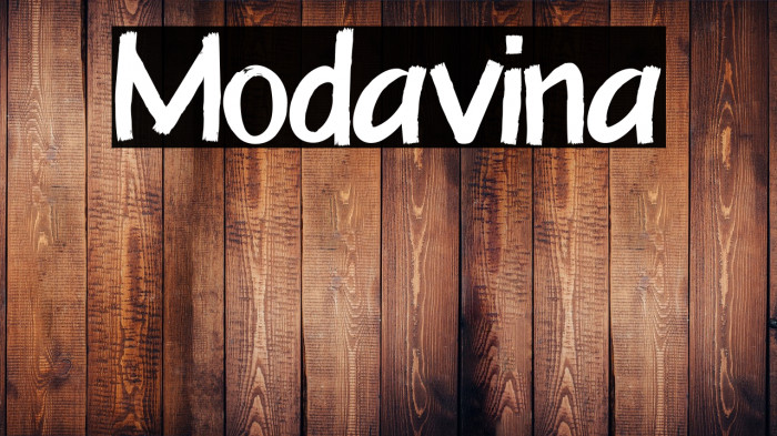Modavina Example 1