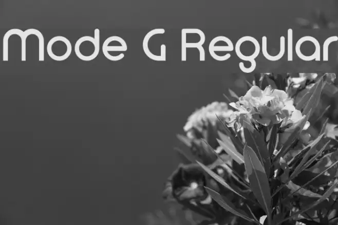 Mode G Regular Example 3