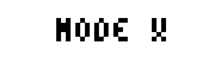 Mode X  Frei Schriftart Herunterladen