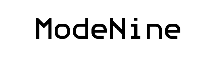 ModeNine Font