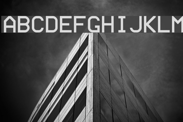 ModeNine Font examples