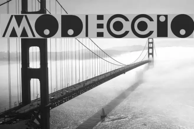 Modeccio Font examples