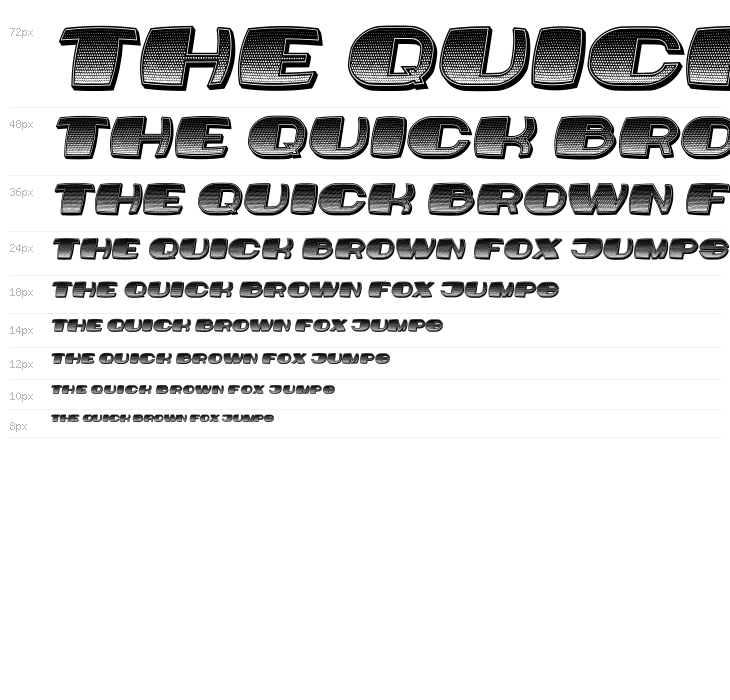 Model Italic Waterfall