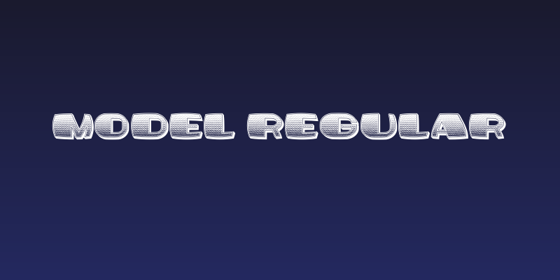 Model Regular Social Header