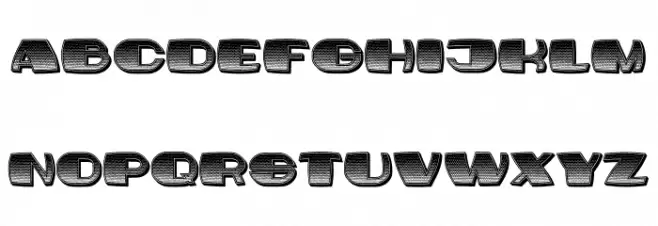 Model Regular 字体 小写